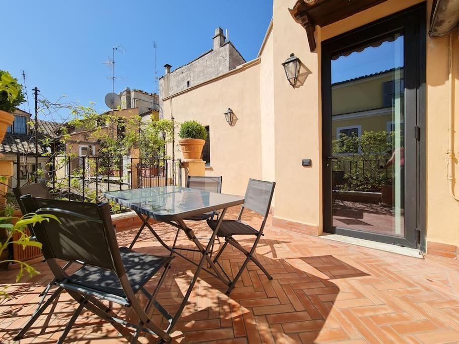Boutique Penthouse With Terrace, Spanish Steps Rom Exterior foto