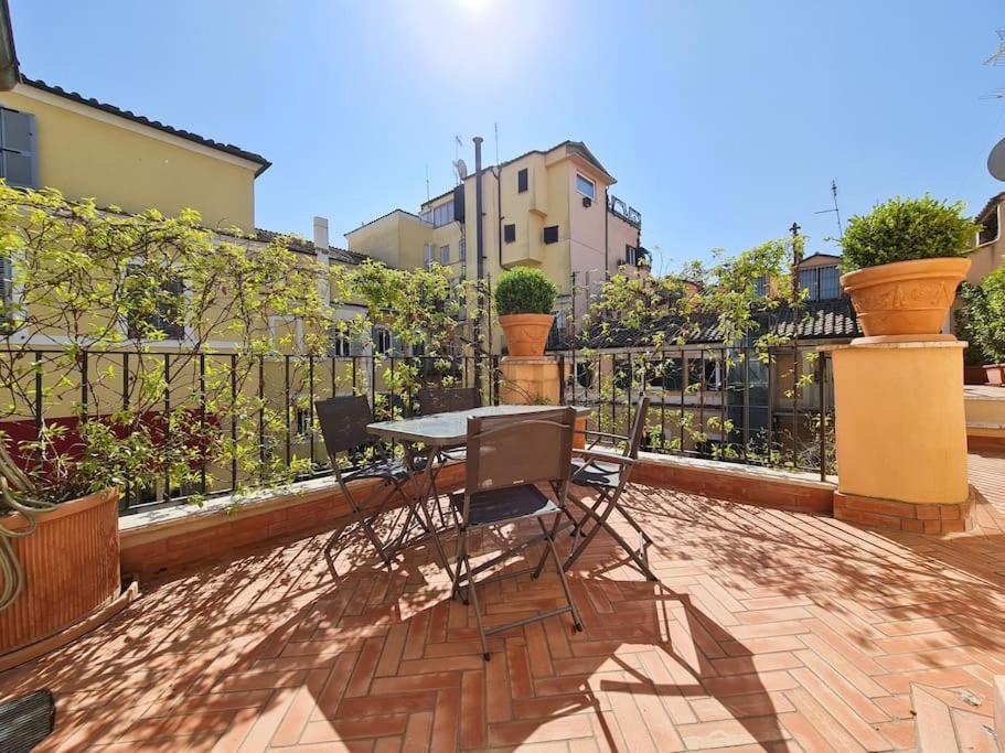 Boutique Penthouse With Terrace, Spanish Steps Rom Exterior foto